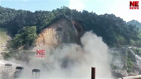 Assam: Landslide at NHPC Lower Subansiri Hydroelectric Project .